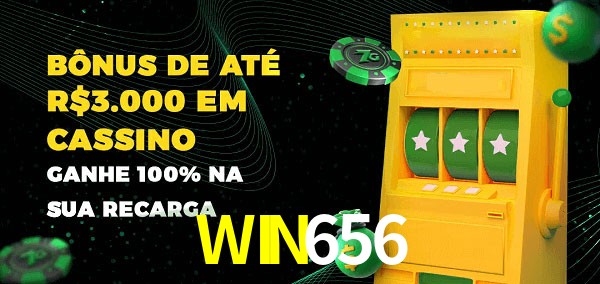 WIN656 melhor bônus de depósito